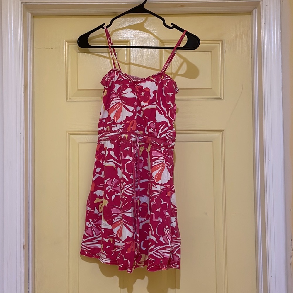 Pink Floral Dress